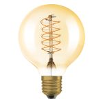Ledvance Vintage 1906 LED E27 Globe Gold 7W 600lm - 822 | Dimmbar - Ersatz für 48W