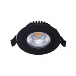 LED schwenkbar Spot Schwarz Rund 5W 550lm 60D - 940 | 85mm - IP54 - Dimmbar - Höchste Farbwiedergabe
