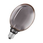 Osram Vintage 1906 LED E27 Globe Filament Smoke 130mm 4W 110lm - 818  | Dimmable - Remplacement 12W