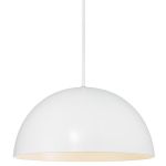 Nordlux Ellen 30 Suspension Luminaire Métal Blanc | Convient pour 1x E27