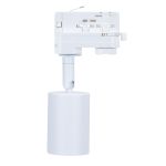 Spot Sur Rail 3 Phases  Eco Aluminium Blanc | Convient pour 1x GU10