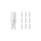 Lot 10x Philips Corepro LED Capsule G9 2.6W 300lm - 827 Blanc Très Chaud | Dimmable - Équivalent 25W