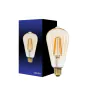 LED E27 Edison Filament Ambre 7.2W 630lm - 822 | Dimmable - Remplacement 50W