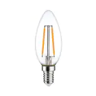LED E14 Bougie Filament Claire 2.5W 250lm - 827 | Dimmable - Remplacement 25W