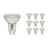 Lot 10x Spot LED GU10 PAR16 4.8W 450lm 36D - 827 | Remplacement 50W
