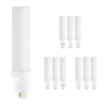 Lot 10x PL-C LED 9.5W 950lm - 830 | Remplacement 26W